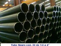 tubo negro ced. 30 y 40 de 1/2 a 4